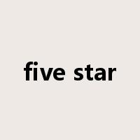 five star是什么意思