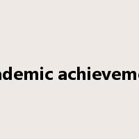 academic achievement是什么意思