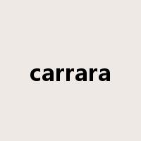 carrara是什么意思