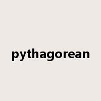 pythagorean是什么意思