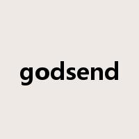 godsend是什么意思