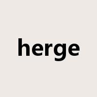 herge是什么意思