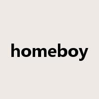 homeboy是什么意思