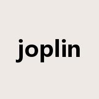 joplin是什么意思