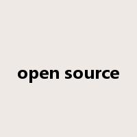 open source是什么意思