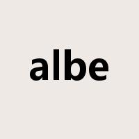 albe是什么意思