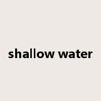 shallow water是什么意思