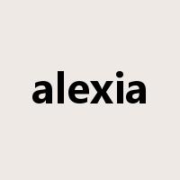 alexia是什么意思
