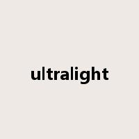 ultralight是什么意思