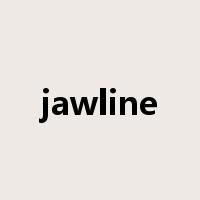 jawline是什么意思