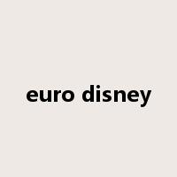 euro disney是什么意思