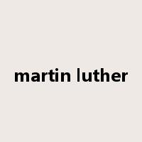 martin luther是什么意思