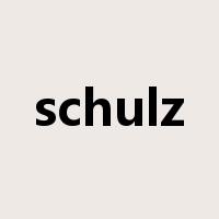 schulz是什么意思