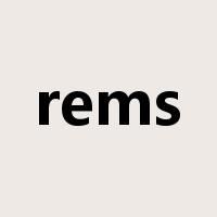 rems是什么意思