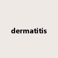 dermatitis是什么意思