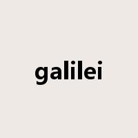 galilei是什么意思