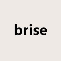 brise是什么意思