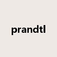 prandtl是什么意思