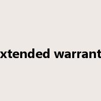 extended warranty是什么意思