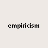 empiricism是什么意思