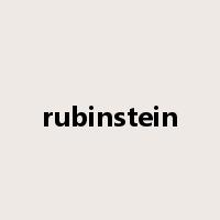 rubinstein是什么意思