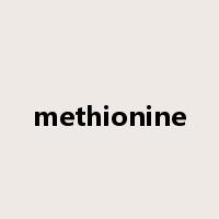 methionine是什么意思