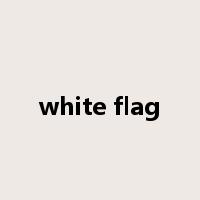 white flag是什么意思