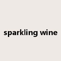 sparkling wine是什么意思