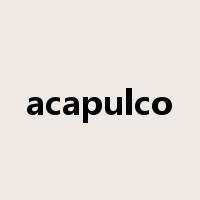 acapulco是什么意思