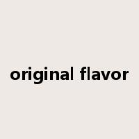original flavor是什么意思