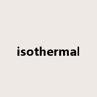 isothermal是什么意思