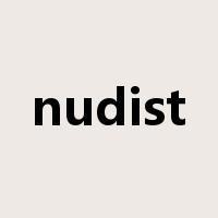 nudist是什么意思
