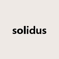 solidus是什么意思