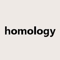 homology是什么意思