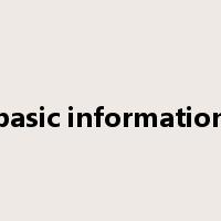 basic information是什么意思