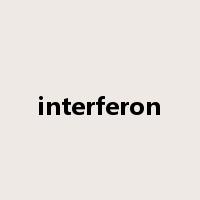 interferon是什么意思