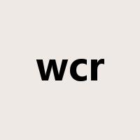 wcr是什么意思