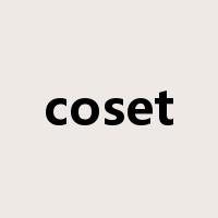coset是什么意思