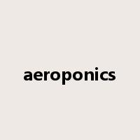 aeroponics是什么意思