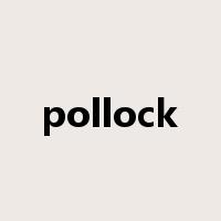 pollock是什么意思