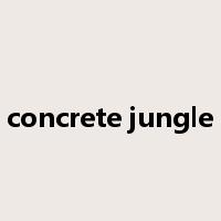 concrete jungle是什么意思