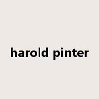 harold pinter是什么意思