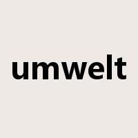 umwelt是什么意思