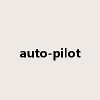 auto-pilot是什么意思