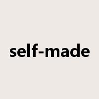 self-made是什么意思