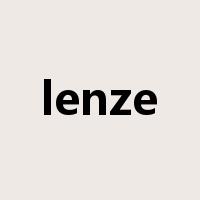 lenze是什么意思