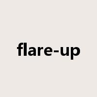 flare-up是什么意思