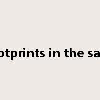 footprints in the sand是什么意思