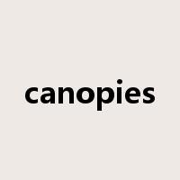 canopies是什么意思
