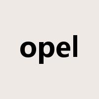 opel是什么意思